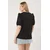 Trendyol Curve Ženska bluza TBBSS25AF00049, Crna