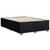 Vidaxl Box spring postelja z vzmetnico črna 160x200 cm blago