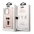 Maska Karl Lagerfeld Liquid Silicone Ikonik NFT za iPhone 14 Pro, Roze