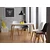 CASARREDO Jedilni stol RISO bela/bukev