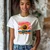 Camiseta Majica sa štampanim printom Cam 950, Ženska, Bela