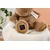 Plyšový hrošík Hippo Hot Chocolate Histoire d’ Ours hnedý 25 cm od 0 mes HO3203