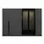 Hanah Home Garderober Kale Plus-7804, 270x210x52 cm, Sivi