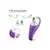 Stimulator za klitoris Robert, 13cm, Teget-beli