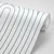 Samolepilna tapeta belo-moder vzorec mavrice Mid-Century - 245x165