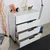 Hanah Home Komoda Sfn-1740-Dd-1, 80x104x44 cm, Bela