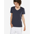JACK & JONES Majica BASIC V-NECK TEE S/S NOOS, modra