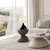 Opviq Stona lampa Gota-15473, Crno-bela