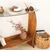 Hanah Home Komoda Surf, 106x90x30 cm, Boje kestena