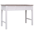 vidaXL Pisalna miza rjava 110x45x76 cm les