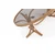 Hanah Home Sto za dnevnu sobu Buket, 112x47x78 cm, Braon