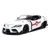 Avtomobilček Robotech ´20 Toyota Supra Jada kovinski z odpirajočimi elementi in figurica Rick Hunter dolžina 20 cm 1:24