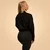 BeastPink Women‘s Bliss Zip-Up Sweatshirt Black