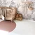 EEVEVE igralna podloga Round Dots Cinnamon, 110x110 cm, rjava