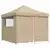Šator za zabave 292 x 292 x 315 cm Bež Oxford tkanina