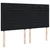 Vidaxl Box spring postelja z vzmetnico črna 180x200 cm žamet