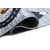 Chemex Preproga Emma Exclusive Solid Fashionable 1711A Print Mat Črna