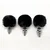 Alive Metal Anal Fluffly Twist Plug S Black
