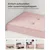 Songmics Shranjevalna klop 38x76x38 cm Roza