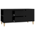 TV ormarić crni 102 x 44,5 x 50 cm od konstruiranog drva