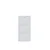 HANAH HOME Ormar za cipele Locking 3 Piece Metal White