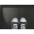 Decormat Vinil preproga Siv okvir 80x120 cm