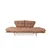 Atelier del Sofa GR102 Nina Daybed Sofa, Svetlobraon