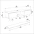 Hanah Home TV Komoda Elia, 140x25,6x32 cm, Bela