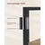 Songmics Knjižna omara 14 polic 158x24x166 cm rjava
