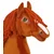 BB Hobby Horse Velik Premium konj s palico - kostanjev A3