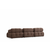 ATELIER DEL SOFA Doblo 3 Seater with Pouffe ( L1 O1 1R Pouffe) Cappuccino