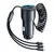 TRANYOO Autopunjač T-C23 Metalni 2 USB 3/1 kabl 30W