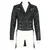Moški plašč DEVIL FASHION - Velarium Noctis Gothic - črn - CT281