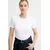 Calvin Klein Majica LV044C216G Bela Regular Fit