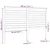 Vidaxl Posteljno vzglavje 186x4x100 cm trdna borovina