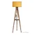 Aberto Design Podna lampa , 153 cm, E27, Žuta