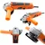 Kraft&Dele Flexa kotni brusilnik 230V 850W 125mm disk