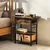 Homestar Stranska mizica 60x298x585 cm rjava
