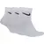 Nike Everyday Lightweight Ankle Traning nogavice, 3 Pair, bela/črna