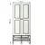 Hanah home Ormar Martin 2 84x200x50cm Beli