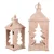Autronic Svetilka Wooden lantern - conifer pattern, price for a set of 2 pieces (DA220)