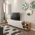 Hanah home TV Komoda Zebra Hrast-Bela