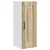 vidaXL Stenska kuhinjska omarica 2 pcs Sonoma hrast 30 x 31 x 80 cm