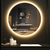 LED stensko ogledalo BLUETOOTH FFJ 80cm