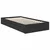 Krevet s od storage Crna 100 x 200 cm Konstruirano drvo