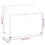Navlake za vrtnu klupu s 8 ušica 2 kom 160 x 70 x 70/88 cm PE