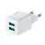 JoyRoom – mrežni punjač – 2 x USB + brzo punjenje - 12W, 2,4A – Crna KP28091