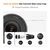 K&F 58MM Lens Caps Kit with K&F LOGO Caps*2+Anti-lost rope*2+vacuum cleaning cloth*1