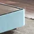 Hanah Home Osnova za krevet Cozy, 100x38x200 cm,Svetloplava
