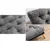 Atelier del Sofa Trosed na razvlačenje Saki 185x120cm Svetlosivi